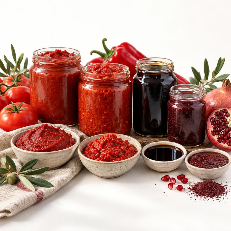 Yöresel salça hazırlığı
