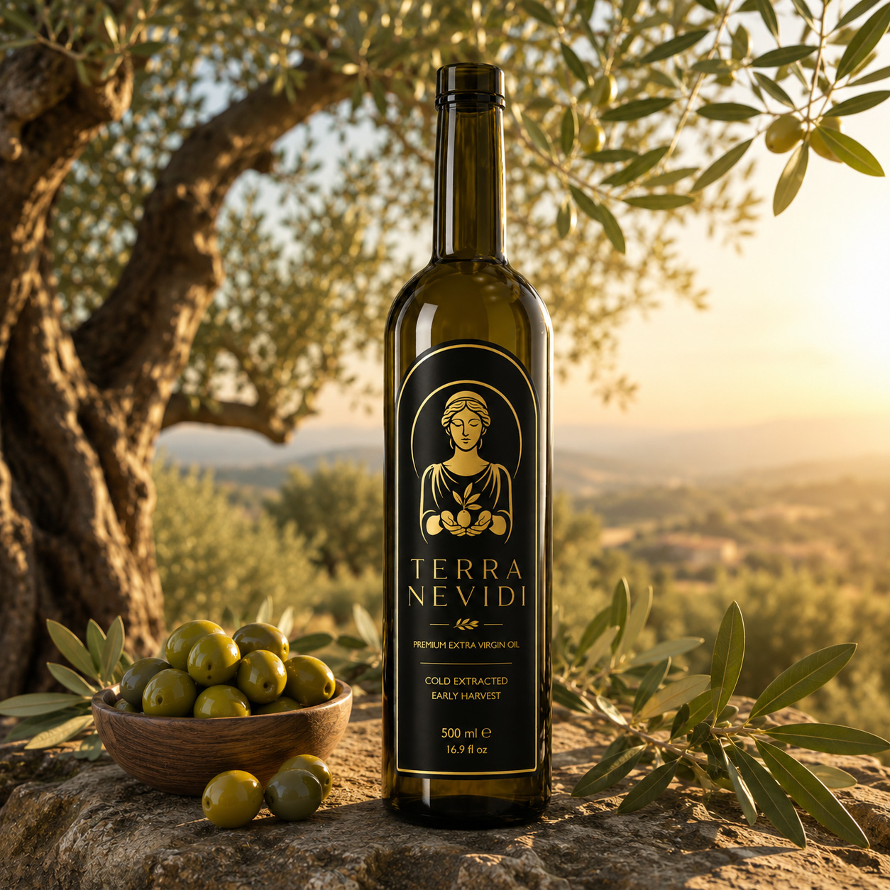 Soğuk Sıkım Natürel Sızma Zeytinyağı 750ml