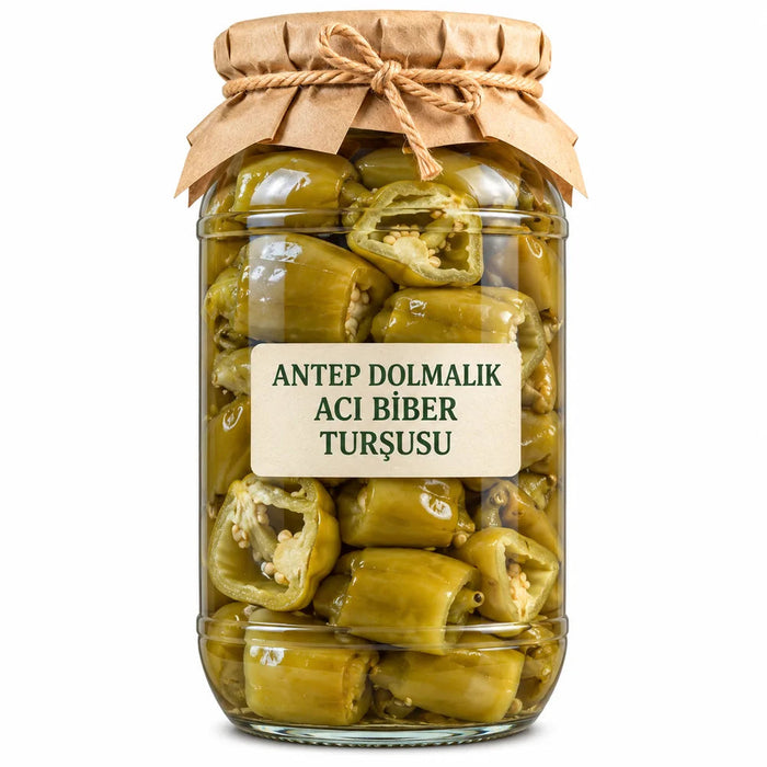 Antep Dolmalık Acı Biber Turşusu – Terra Nevidi