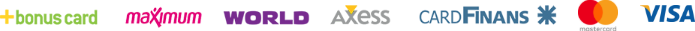 Bonus, Maximum, World, Axess, CardFinans, Mastercard ve Visa